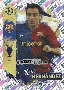 Sticker Xavi Hernández (FC Barcelona)