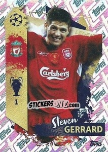 Sticker Steven Gerrard (Liverpool FC)