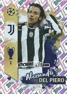 Figurina Alessandro Del Piero (Juventus)