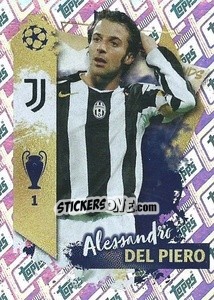 Sticker Alessandro Del Piero (Juventus) - UEFA Champions League 2022-2023
 n. 535 - Topps
