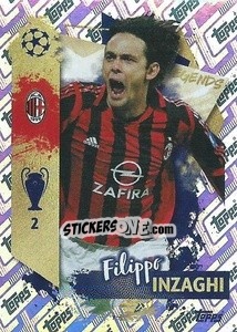 Sticker Filippo Inzaghi (AC Milan) - UEFA Champions League 2022-2023
 n. 536 - Topps