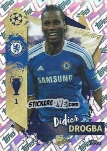 Sticker Didier Drogba (Chelsea) - UEFA Champions League 2022-2023
 n. 537 - Topps
