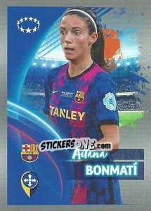 Sticker Aitana Bonmatí (Top midfielder 2021/22) - UEFA Champions League 2022-2023
 n. 543 - Topps