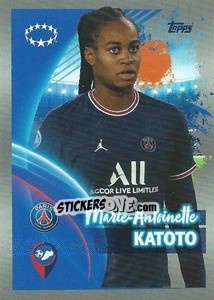 Sticker Marie-Antoinette Katoto (Top forward 2021/22) - UEFA Champions League 2022-2023
 - Topps