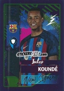 Sticker Jules Koundé (FC Barcelona) - UEFA Champions League 2022-2023
 n. 546 - Topps