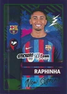 Sticker Raphinha (FC Barcelona) - UEFA Champions League 2022-2023
 n. 554 - Topps