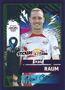 Sticker David Raum (RB Leipzig)