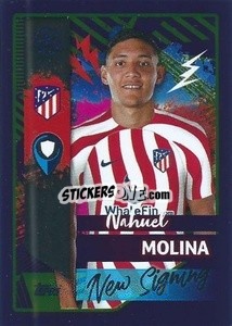Cromo Nahuel Molina (Atlético de Madrid) - UEFA Champions League 2022-2023
 - Topps