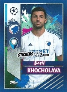 Sticker Davit Khocholava - UEFA Champions League 2022-2023
 n. 567 - Topps