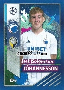 Sticker Ísak Bergmann Jóhannesson - UEFA Champions League 2022-2023
 n. 571 - Topps