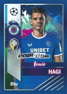 Sticker Ianis Hagi - UEFA Champions League 2022-2023
 n. 637 - Topps