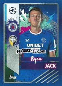 Sticker Ryan Jack - UEFA Champions League 2022-2023
 n. 638 - Topps