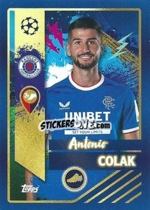 Sticker Antonio Čolak (Golden Goalscorer) - UEFA Champions League 2022-2023
 n. 641 - Topps