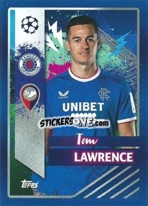 Sticker Tom Lawrence - UEFA Champions League 2022-2023
 - Topps