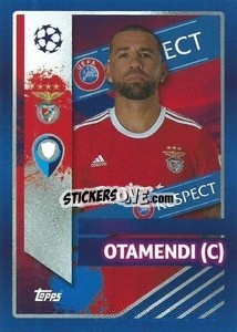 Sticker Nicolás Otamendi (Captain) - UEFA Champions League 2022-2023
 n. 646 - Topps
