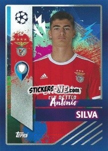 Sticker António Silva - UEFA Champions League 2022-2023
 n. 647 - Topps