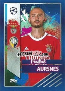 Sticker Fredrik Aursnes - UEFA Champions League 2022-2023
 n. 657 - Topps