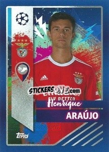 Sticker Henrique Araújo - UEFA Champions League 2022-2023
 - Topps