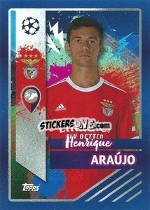 Cromo Henrique Araújo - UEFA Champions League 2022-2023
 - Topps