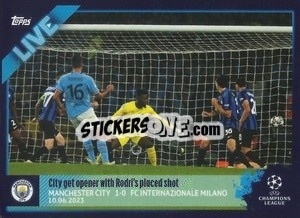 Sticker Rodri Goal!! - UEFA Champions League 2022-2023
 n. L95 - Topps