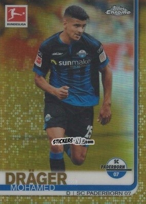 Sticker Mohamed Dräger - Bundesliga Chrome 2019-2020 n. 34g - Topps