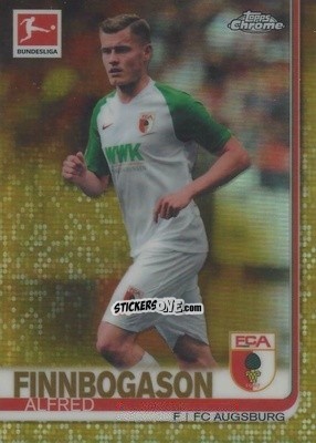 Sticker Alfreð Finnbogason - Bundesliga Chrome 2019-2020 n. 39g - Topps