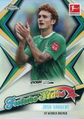 Sticker Josh Sargent - Bundesliga Chrome 2019-2020 n. FS-15 - Topps