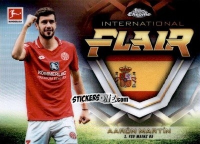 Sticker Aarón Martín - Bundesliga Chrome 2019-2020 n. IF-16 - Topps