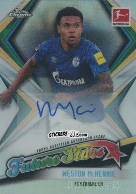Sticker Weston McKennie - Bundesliga Chrome 2019-2020 n. A-FS-11 - Topps