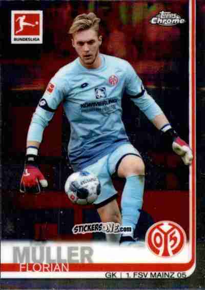 Cromo Florian Müller - Bundesliga Chrome 2019-2020 n. 3 - Topps