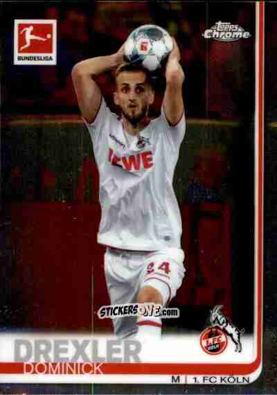 Cromo Dominick Drexler - Bundesliga Chrome 2019-2020 n. 5 - Topps