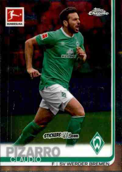 Cromo Claudio Pizarro - Bundesliga Chrome 2019-2020 n. 10 - Topps