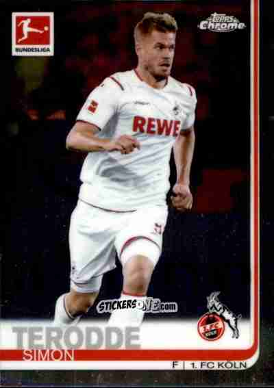 Cromo Simon Terodde - Bundesliga Chrome 2019-2020 n. 21 - Topps