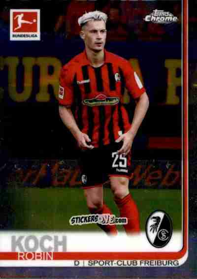 Sticker Robin Koch - Bundesliga Chrome 2019-2020 n. 24 - Topps