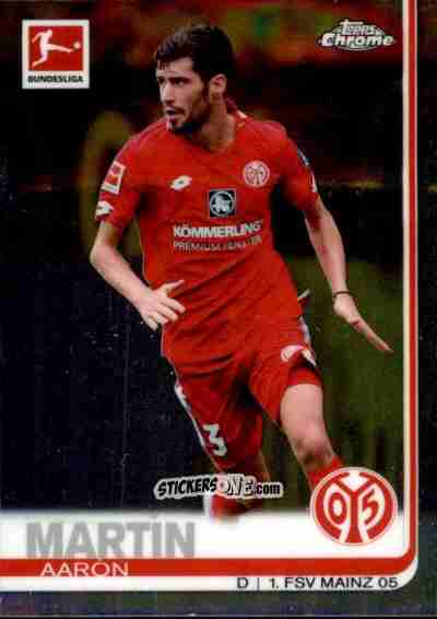 Cromo Aarón Martín - Bundesliga Chrome 2019-2020 n. 26 - Topps