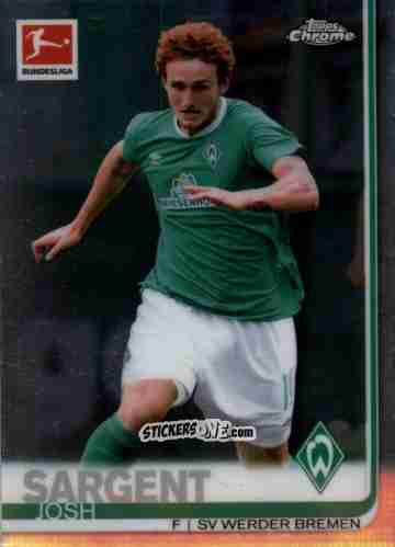 Cromo Josh Sargent - Bundesliga Chrome 2019-2020 n. 27 - Topps