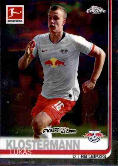 Cromo Lukas Klostermann - Bundesliga Chrome 2019-2020 n. 30 - Topps