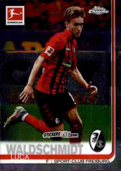 Sticker Luca Waldschmidt - Bundesliga Chrome 2019-2020 n. 31 - Topps
