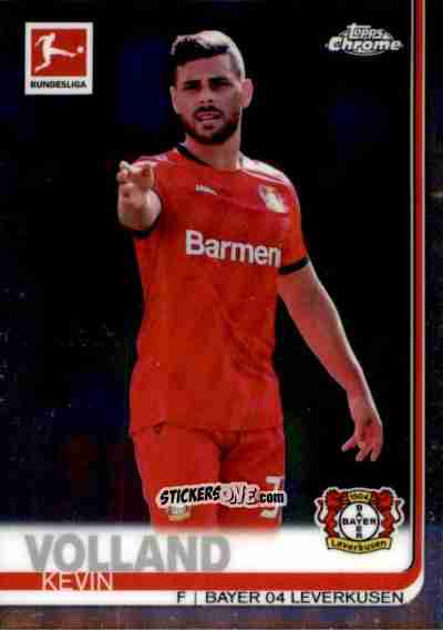 Cromo Kevin Volland - Bundesliga Chrome 2019-2020 n. 33 - Topps