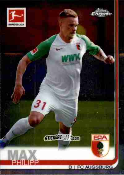 Figurina Philipp Max - Bundesliga Chrome 2019-2020 n. 38 - Topps