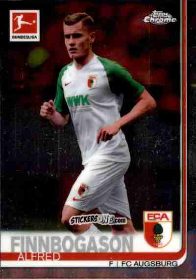 Cromo Alfreð Finnbogason - Bundesliga Chrome 2019-2020 n. 39 - Topps
