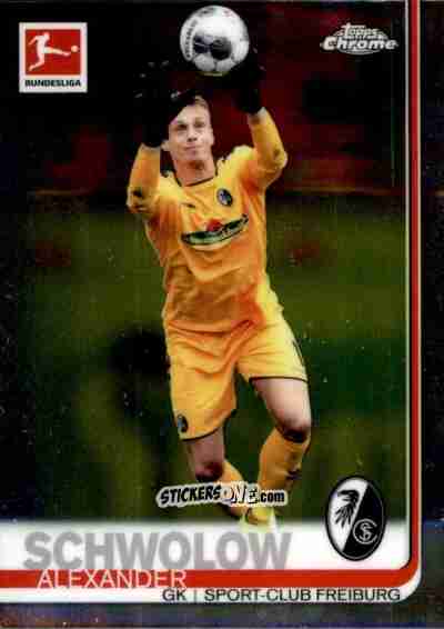 Cromo Alexander Schwolow - Bundesliga Chrome 2019-2020 n. 41 - Topps