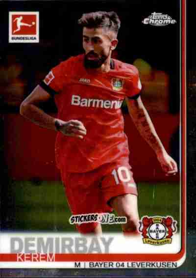 Cromo Kerem Demirbay - Bundesliga Chrome 2019-2020 n. 46 - Topps