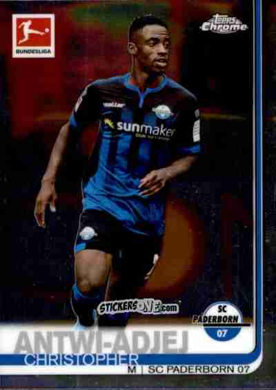 Cromo Christopher Antwi-Adjej - Bundesliga Chrome 2019-2020 n. 48 - Topps