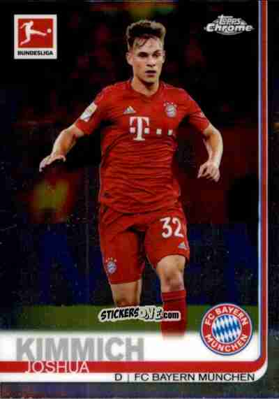 Cromo Joshua Kimmich - Bundesliga Chrome 2019-2020 n. 55 - Topps