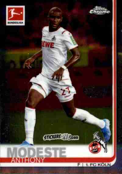 Sticker Anthony Modeste - Bundesliga Chrome 2019-2020 n. 59 - Topps
