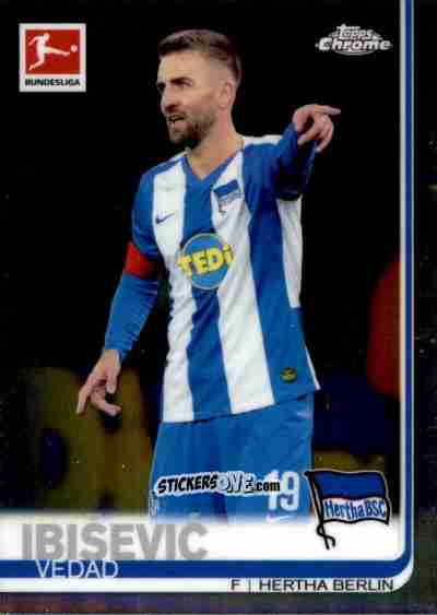 Cromo Vedad Ibiševic - Bundesliga Chrome 2019-2020 n. 64 - Topps