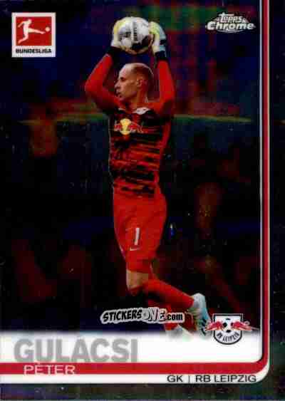 Figurina Péter Gulácsi - Bundesliga Chrome 2019-2020 n. 68 - Topps
