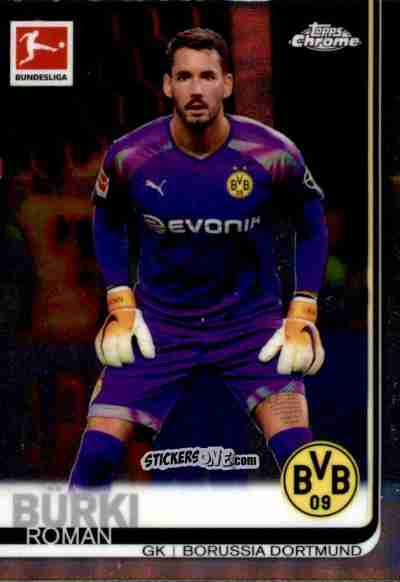 Cromo Roman Bürki - Bundesliga Chrome 2019-2020 n. 78 - Topps