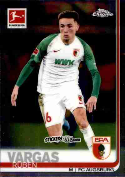 Cromo Ruben Vargas - Bundesliga Chrome 2019-2020 n. 82 - Topps